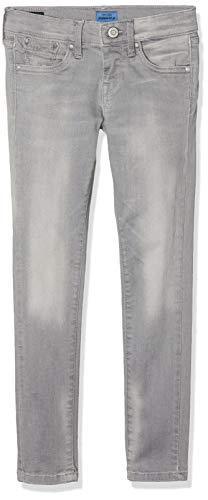 Pepe Jeans PIXLETTE Jeans, Gris (Grey Used DeniM5), 15-16 años (Talla del Fabricante: 16) para Niñas