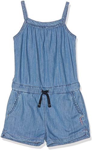 Pepe Jeans Shelly Pantalones de Peto, Azul (Lightweight Denim Denim 000), 15-16 años (Talla del Fabricante: 16) para Niñas