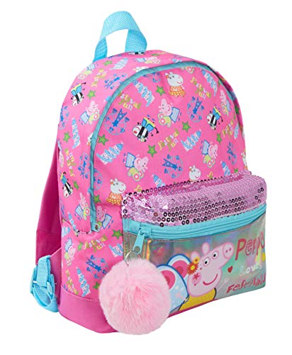 Peppa Pig Mochila de lujo estilo Roxy, Pink (Rosa) - MNCK9742