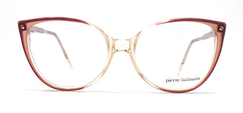 Pierre Balmain Gafas de vista para mujer 2063 948 transparente y burdeos vintage