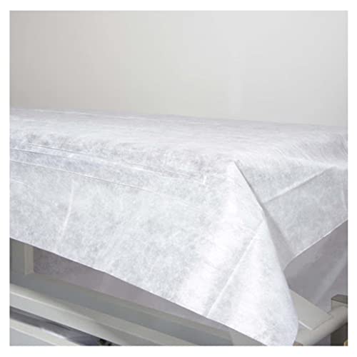 PimPam Factory - Pack de 25 Sábanas de TNT Desechables | Fabricado en España | 80x200cm | Hipoalergénico | Repele Líquidos | No Ajustable | Ideal para Camas y Camillas de Masaje | 100% Reciclables