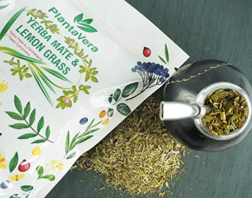 Planta Vera Yerba Mate Despalada + Limoncillo, Energía de Brasil, Gran aroma de Paraguay 700G