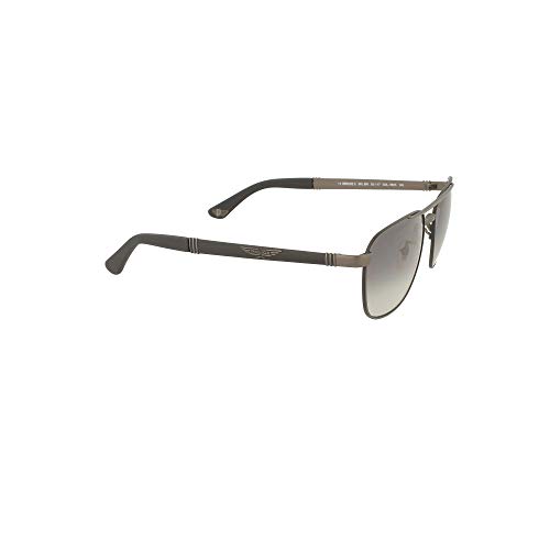 Police SPL890 Gafas, Matt Gun Metal with Matt Black Parts, 55 para Hombre