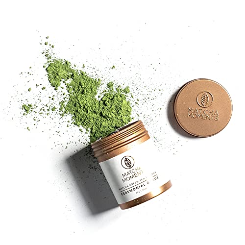 Polvo de té verde matcha 30g | Calidad ceremonial de Japón | Matcha Moments