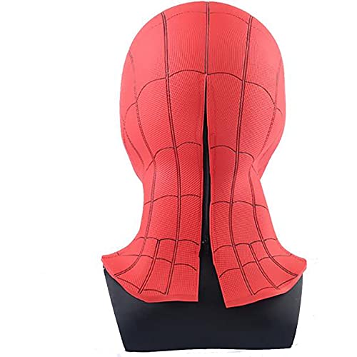 PRETAY Peter Parker Spider-Man Máscara, Accesorios Cabeza Halloween Que Cubre La Cabeza,Disfraz De Película,Mask-Adults,Casco Los Vengadores Capucha Carnaval Tocado Rendimiento