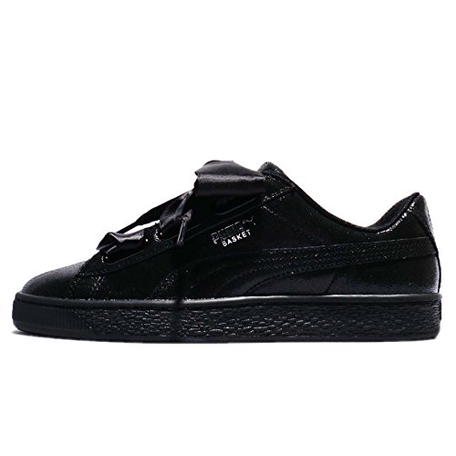 Puma Basket Heart NS, Zapatillas Mujer, Negro (Black-Black), 40 EU