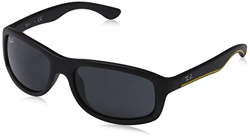 Ray-Ban Junior Sun Gafas de sol, Negro, 50 Unisex-Niño