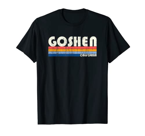 Retro Vintage 70s 80s Estilo Goshen, ESE Camiseta