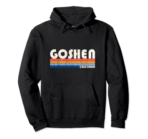 Retro Vintage 70s 80s Estilo Goshen, ESE Sudadera con Capucha