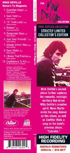 Return to Magenta - Cardboard Sleeve - High-Definition CD Deluxe Vinyl Replica