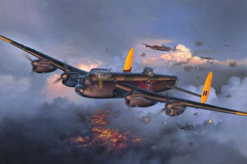 Revell 4300-Maqueta de Bombardero Avro Lancaster MK III, 1:72, 29,5 cm/42,8 cm (4300)