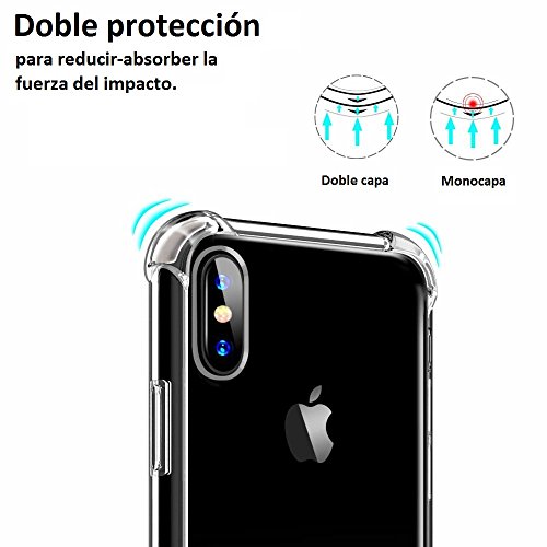 REY Funda Anti-Shock Gel Transparente para Huawei Y7 Prime 2019 / Y7 Pro 2019, Ultra Fina 0,33mm, Esquinas Reforzadas, Silicona TPU de Alta Resistencia y Flexibilidad