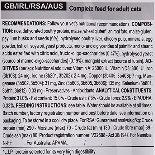 ROYAL CANIN Alimento para Gatos Fibre Response FR31-2 kg