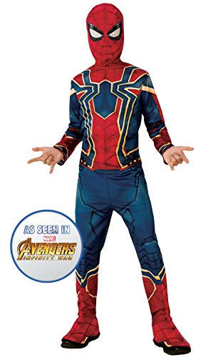 Rubie's Disfraz Avengers Official Iron Spider, Spiderman Classic, Talla S, 3-4 anos, altura 117 cm (700659_S)