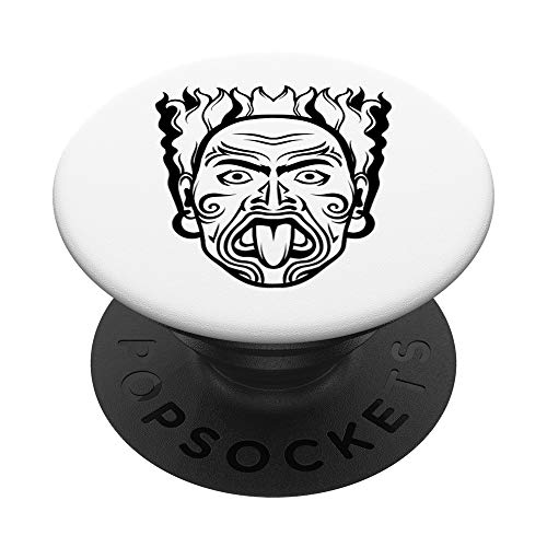 Rugby de Nueva Zelanda Cultura Maorí Haka PopSockets PopGrip Intercambiable