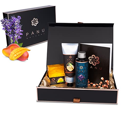 Set de Regalo Panu Mediano - Regalos de Relajación para Mujeres - Caja de Belleza Premium para Mujeres - Regalos para Novia