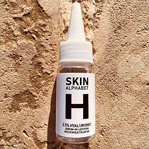 Skin Alphabet - Sérum de Ácido Hialurónico Antiarrugas, Sérum Clínico con 2% de ácido hialurónico, 30ml