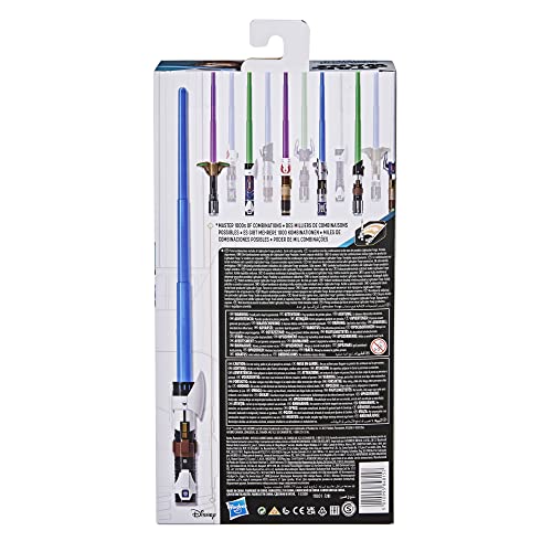 Star Wars Lightsaber Forge - OBI-WAN Kenobi - Juguete Sable de luz Azul Extensible - Juguete para niños de 4 años en adelante