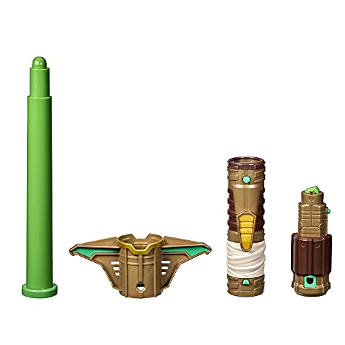 Star Wars Lightsaber Forge - Yoda - Juguete Sable de luz Verde Extensible - Juguete para niños de 4 años en adelante