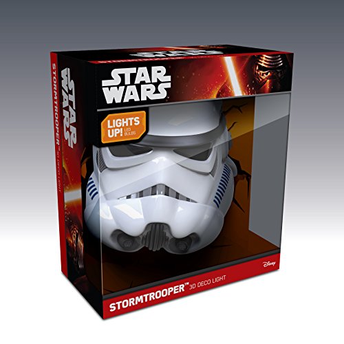 Star Wars RD-RS261010 3DLIGHTFX-Lámpara 3D SW Stormtrooper, Multicolor, único, 570