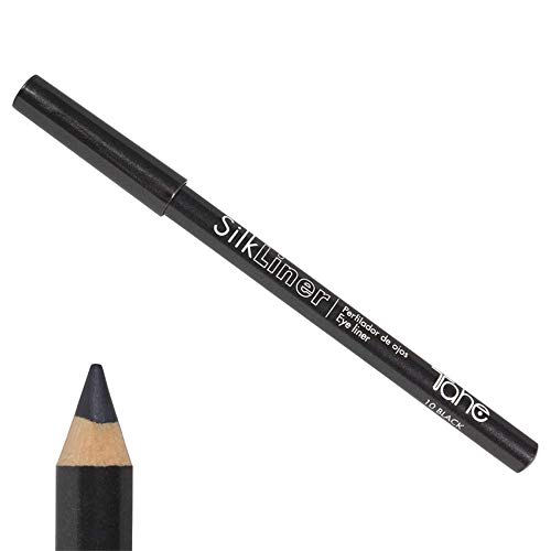 Tahe Silk Liner Delineador de Ojos/Lapiz de Ojos/Perfilador Ojos no Graso Trazo Ligero y Duradero Nº 10 Negro, 1,5 G