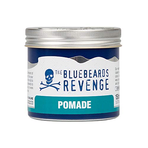 The Bluebeards Revenge, Water Based Pomade For Men, Strong Hold And Traditional High Shine Finish, 150ml