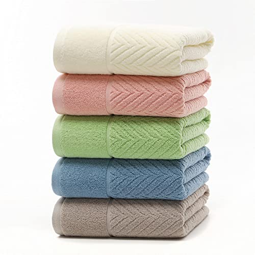 Toalla Toallas Algodón Plain Jacquard Toalla De Baño Absorbente Adulto Más Hombres Y Mujeres Hotel Toalla De Baño Blanco