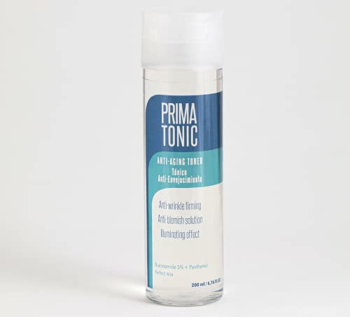 Tónico Facial - Anti-Aging Toner Primatonic, con Niacinamida + Panthenol y Aloe Vera, limpieza e hidratacion