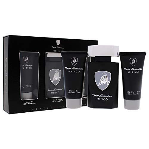 Tonino Lamborghini Mitico Eau De Toilette 120Ml Vaporizador + Gel De Baño 100Ml + Balsamo After Shave 100Ml