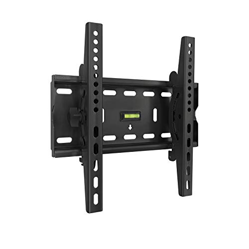 Tooq LP4537T-B, Soporte Fijo Inclinable de Pared para Monitor/TV/LED de 32" a 55, Negro