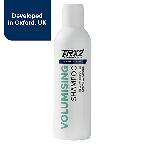 TRX2 Advanced Care Volumising Shampoo - Weightless Instant Volume - Suitable for All Skin and Hair Types - Paraben Free - 200 ml