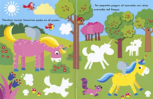 Unicornios (Mi primer libro de pegatinas)