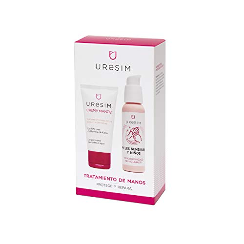 Uresim Ur Pack Crema Manos + Gel Limpiador 110 G, Rosa, 2 Unidad