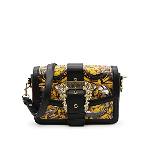 Versace JEANS COUTURE Bolso bandolera Couture I media de PVC con impresión Regalia Baroque. 72VA4BFO