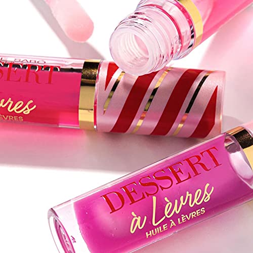 VIVIENNE SABÓ | Aceite Labial Dessert a Levres 02 | Tratamiento para Labios Efecto Gloss | Nutre Restaura y Suaviza la Piel de tus Labios | Fórmula con Vitamina E | Cruelty Free | Hecho en Rusia