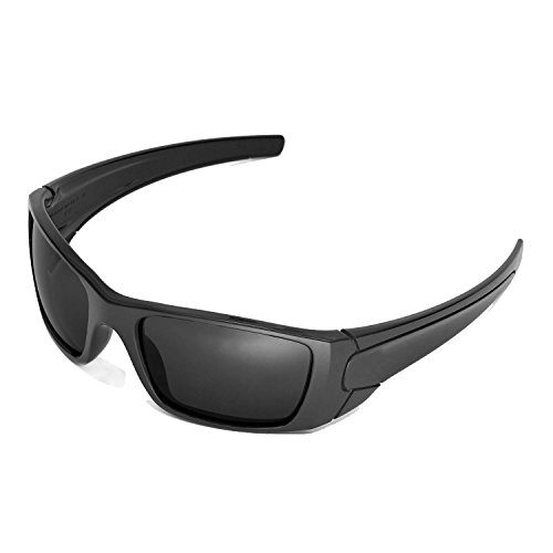 Walleva - Gafas de sol - para hombre Negro Black - Polarized