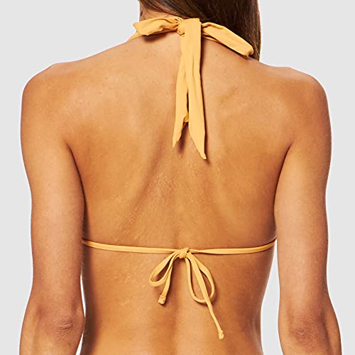 Women' Secret Bikini HALTER REMOVABLE PAD TOP BAÑO MUST 6482432 AMARILLO ,85B para Mujer