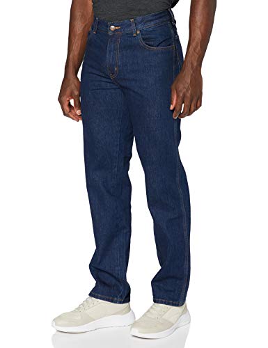 Wrangler Texas Darkstone, Vaqueros para Hombre, Vint Darkstone, 48W/32L