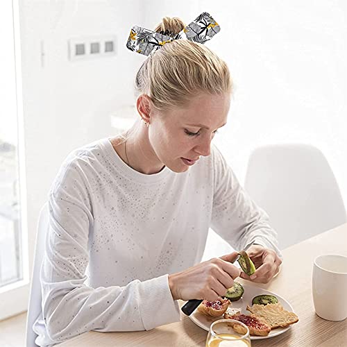 WWWL Pinza Pelo Mujer, Bandas para el Cabello de la Moda, Mujeres de la Diadema de Verano de la Diadema de la Cabeza, el Giro para el Cabello, el Clip de Magia de Tela con Clase Multicolor con Clase