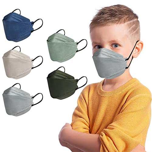 Xmansky 2022 Nuevo 50PC(10X5) Mascarillas Desechables para Niñas, Mascarillas Desechables para Niños, Mascarillas Niños, Mascarillas Niñas, Paquete Grande, Más Asequible.