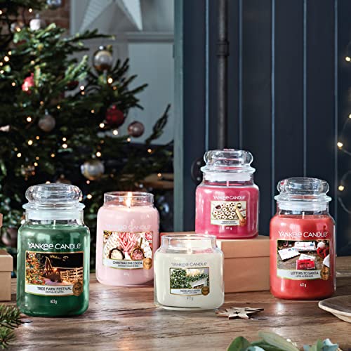 Yankee Candle Vela perfumada, Letras a Santa Vela en tarro pequeño, Tiempo de combustión: hasta 30 horas (1631643E)