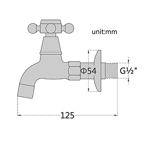 zhoufeng Grifo de Lavabo Bronce Europeo de la fregona Negro Boca Agua Ciruela Negro Color de la Mano Fuera de Moda de la Piscina de la fregona de la Rueda Grifo Humilde Grifo Grifo Baño Clásico