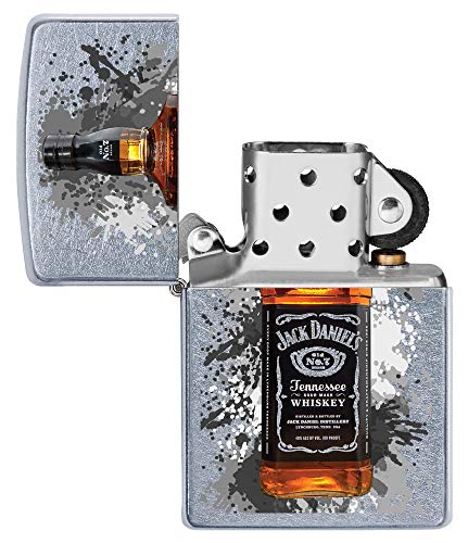 Zippo Encendedor, latón, Botella de Gato, 1 x 6 x 6 cm