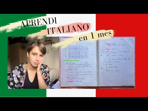 Aprende a hablar italiano como un experto: ¡Y tú en italiano!