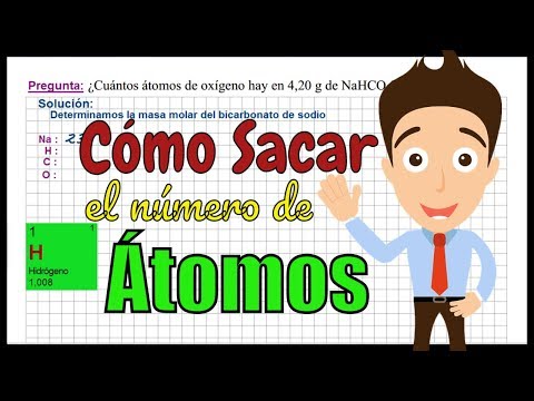 Cómo calcular el número de átomos en una muestra