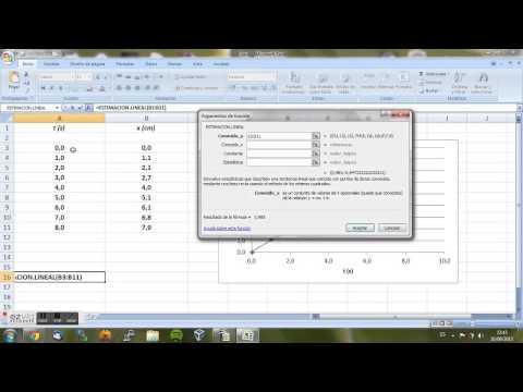Aprende cómo realizar un ajuste por mínimos cuadrados en Excel
