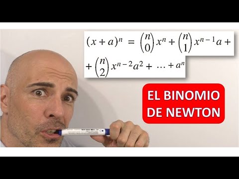 La fórmula del binomio de Newton: Cómo expandir expresiones algebraicas