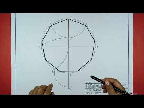 El nombre del polígono de nueve lados: información clave en geometría