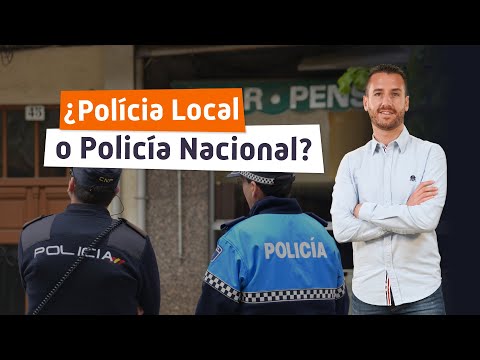 ¿Cuál es la distinción entre la policía local y nacional?
