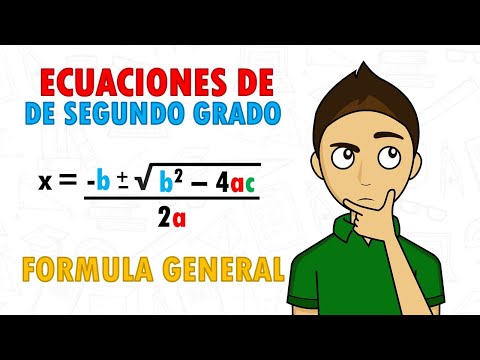 La fórmula para resolver ecuaciones de segundo grado